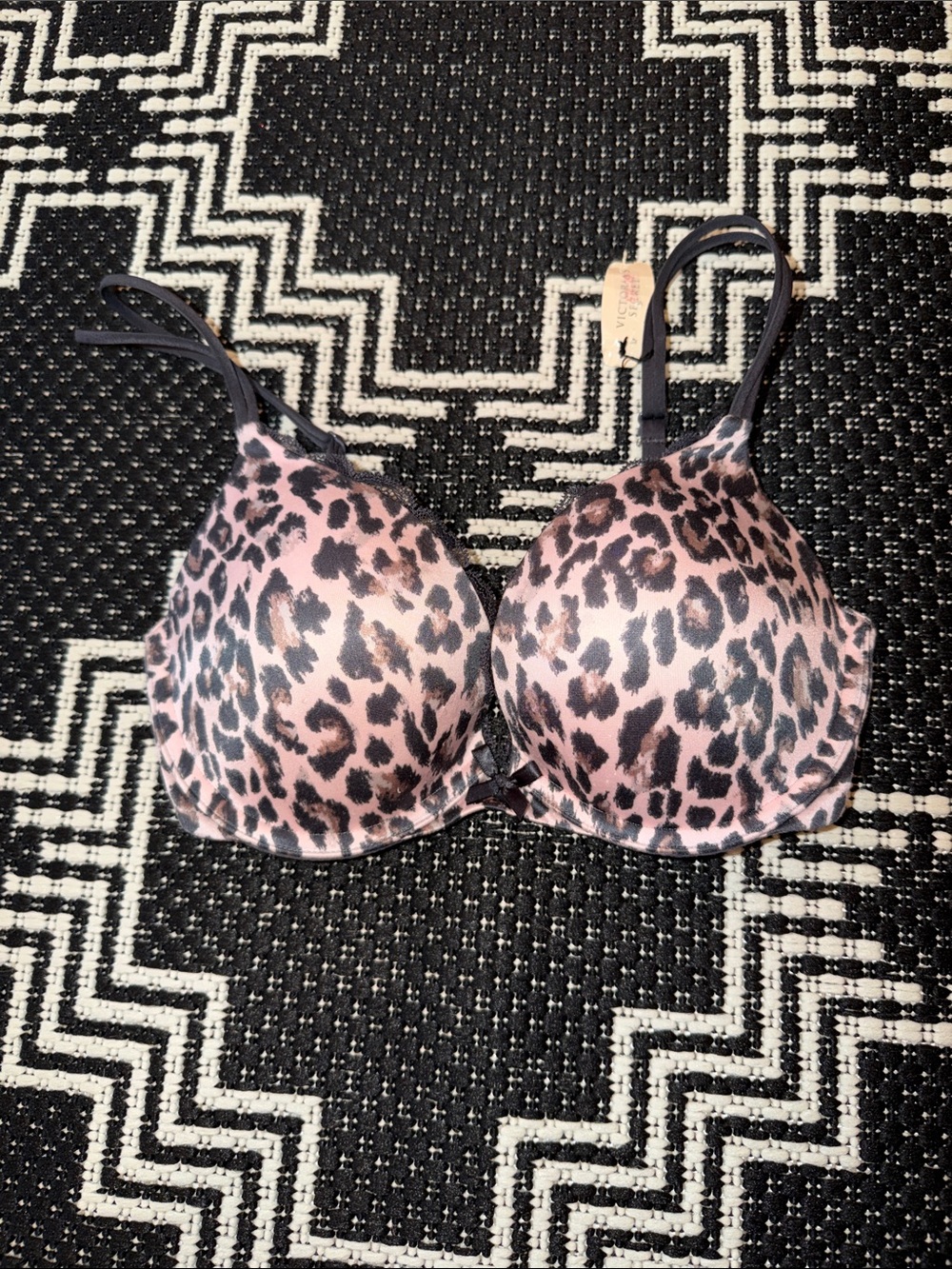 Leopard Print Sexy Push up 32D NWT read description!